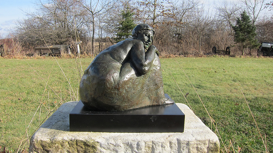 Alice, sculpture by Evelyn Floret